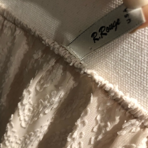 Semi Sheer on or off shoulder top. Size small - Picture 6 of 7